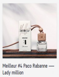 Meilleur #4 Paco Rabanne — Lady million
